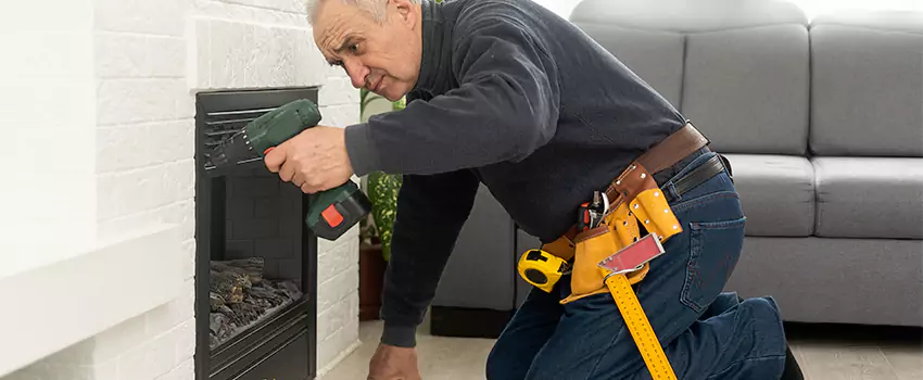 New Indoor Fireplace Installation in Cheektowaga, New York