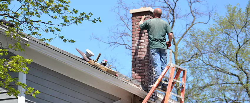 Vinyl and PVC Chimney Flashing Installation in Cheektowaga, NY