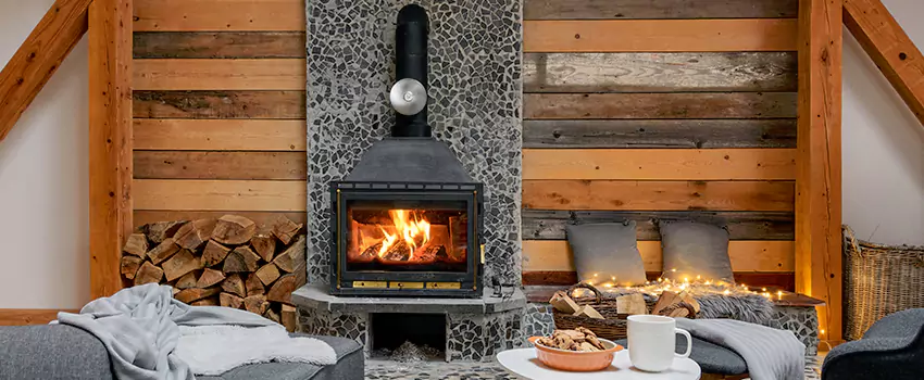 Thelin Hearth Products Direct Vent Gas Stove Fireplace Inspection in Cheektowaga, New York
